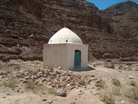 Grabheiligtum eines Sheikh bei Serabit
